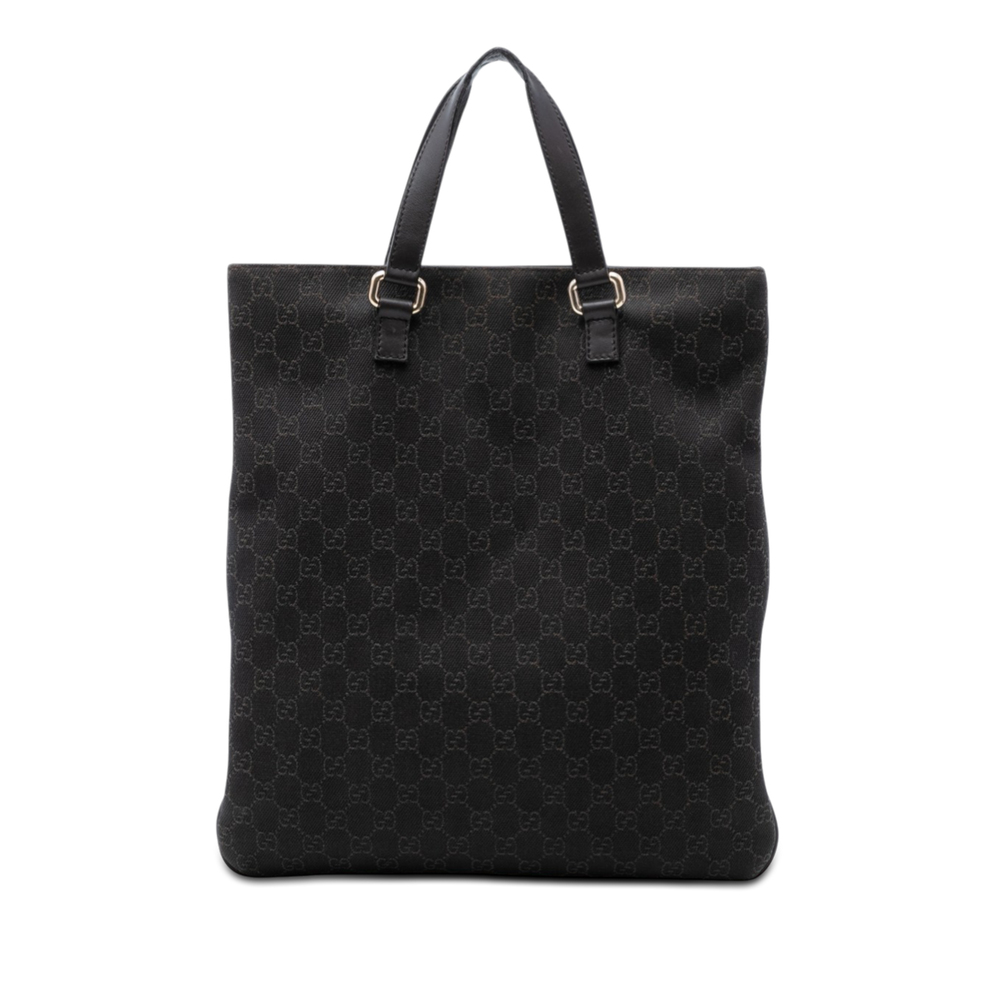 Pre-Loved Gucci GG Denim Tote